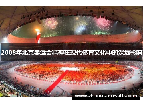 2008年北京奥运会精神在现代体育文化中的深远影响